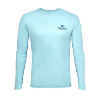 One Step Closer To Paradise Featuring "Key West Howie" Blue Shirt - SPF 50