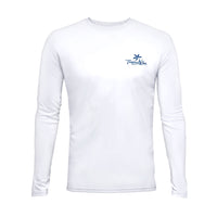 One Step Closer To Paradise Featuring "Key West Howie" White Shirt - SPF 50