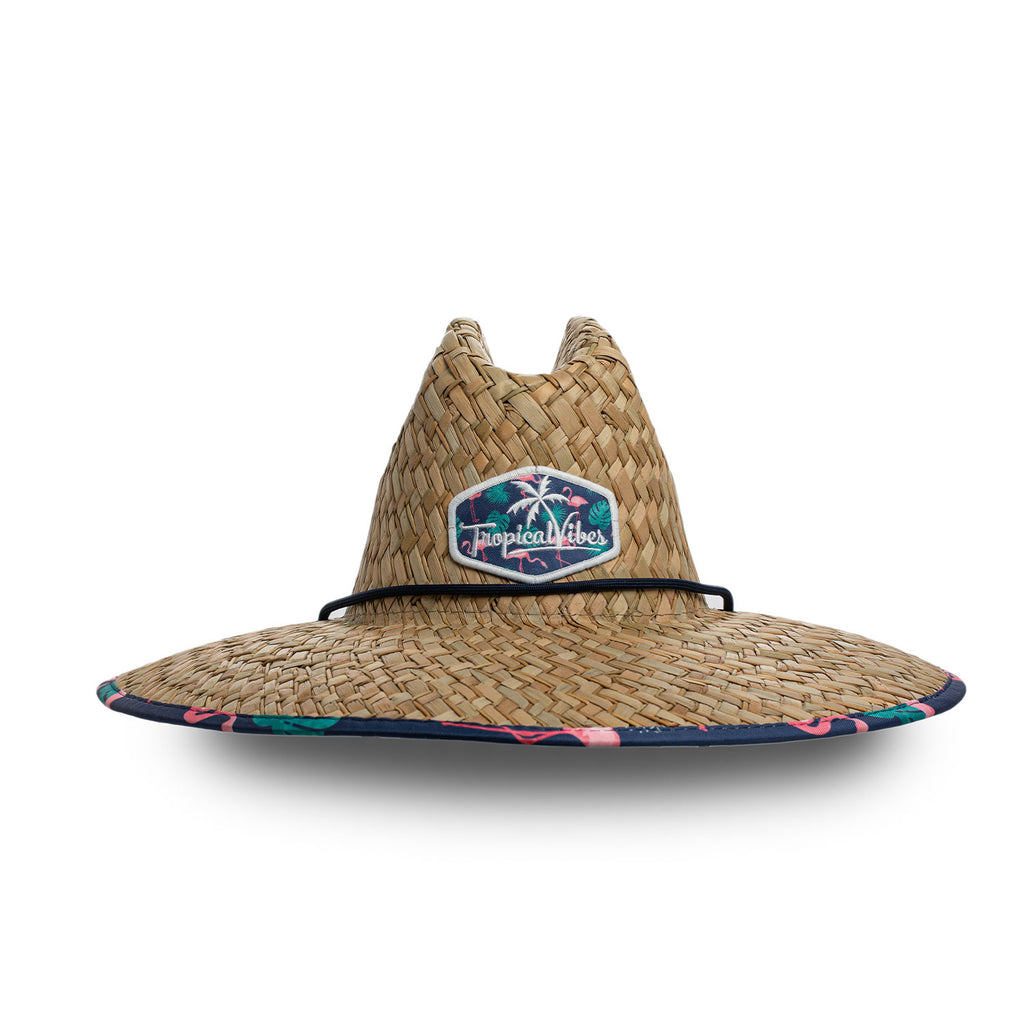 Flamingo Straw Hat