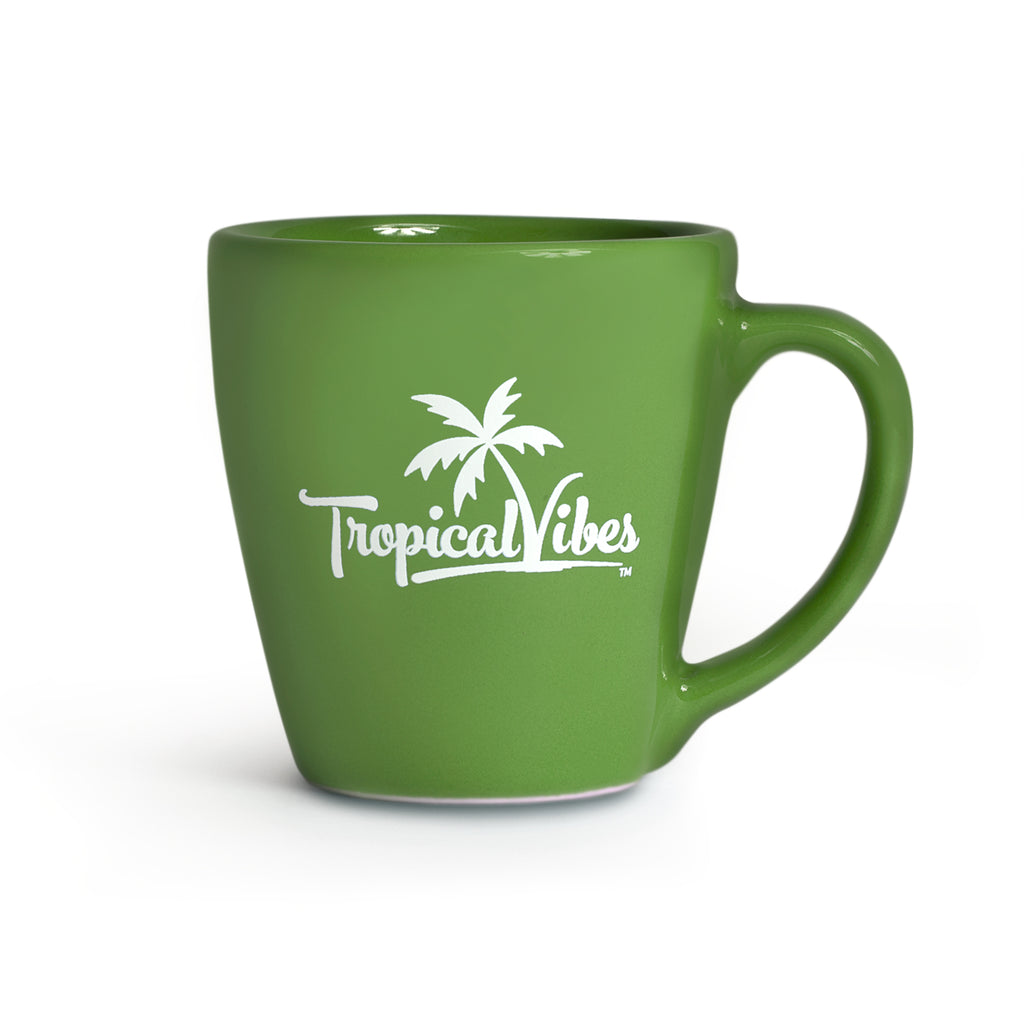Ceramic 14 oz Mug- Kiwi Green