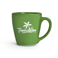 Ceramic 14 oz Mug- Kiwi Green