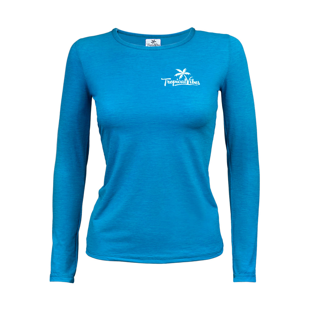Royal Blue Long Sleeve SUNSHIRT - SPF 30