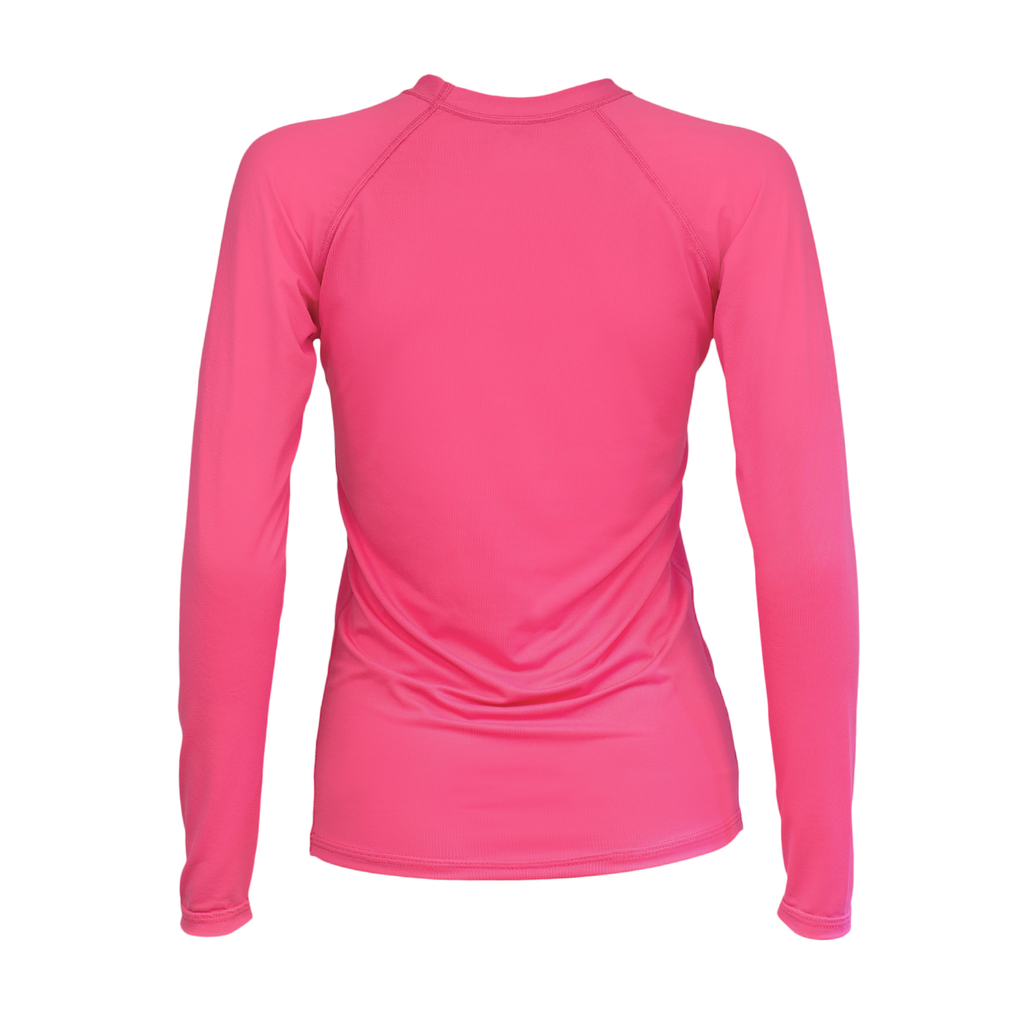 Pink Long Sleeve RASHGUARD - SPF 50