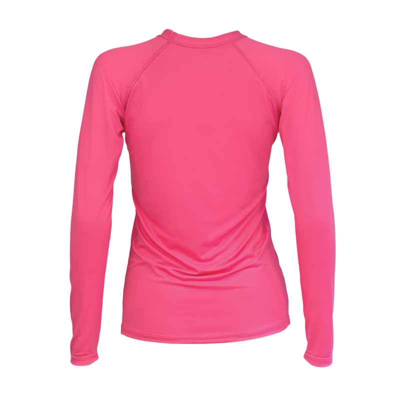Pink Long Sleeve RASHGUARD - SPF 50