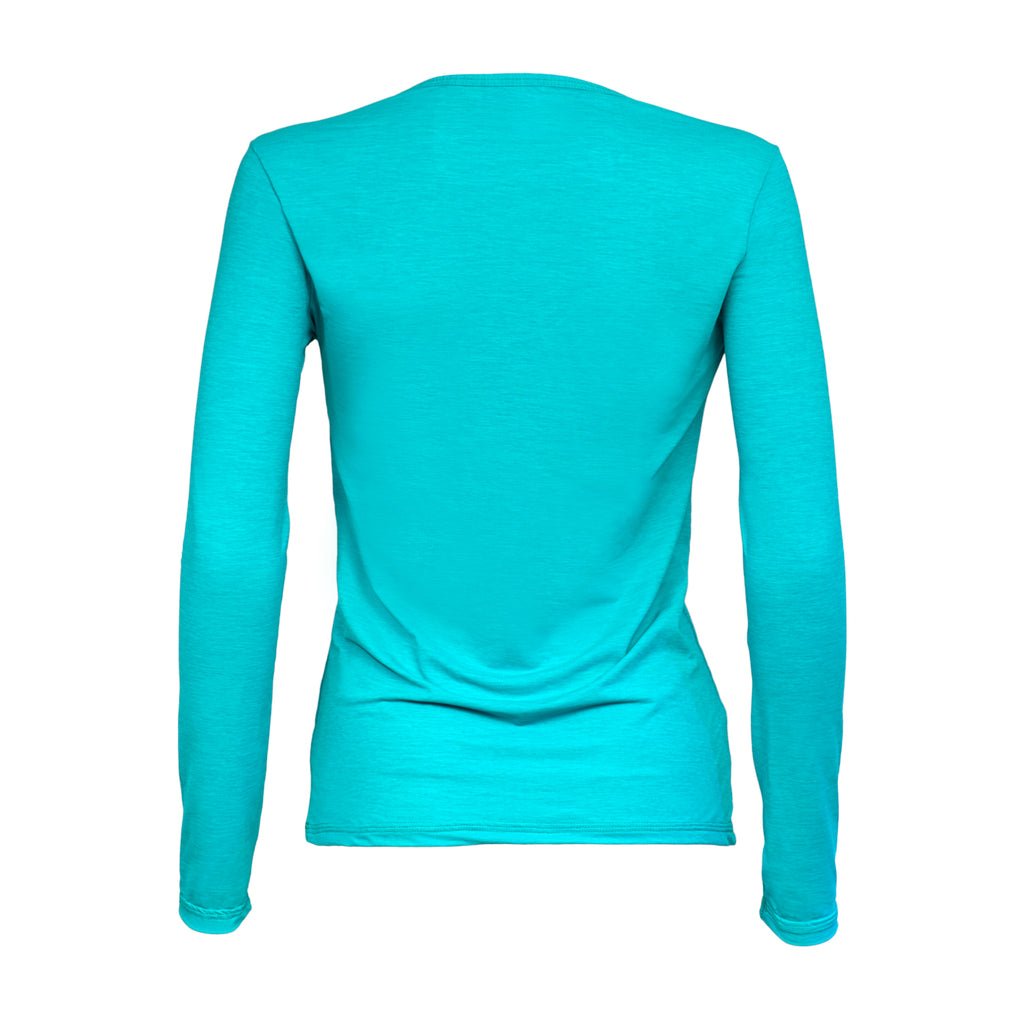 Teal Green Long Sleeve SUNSHIRT - SPF 30