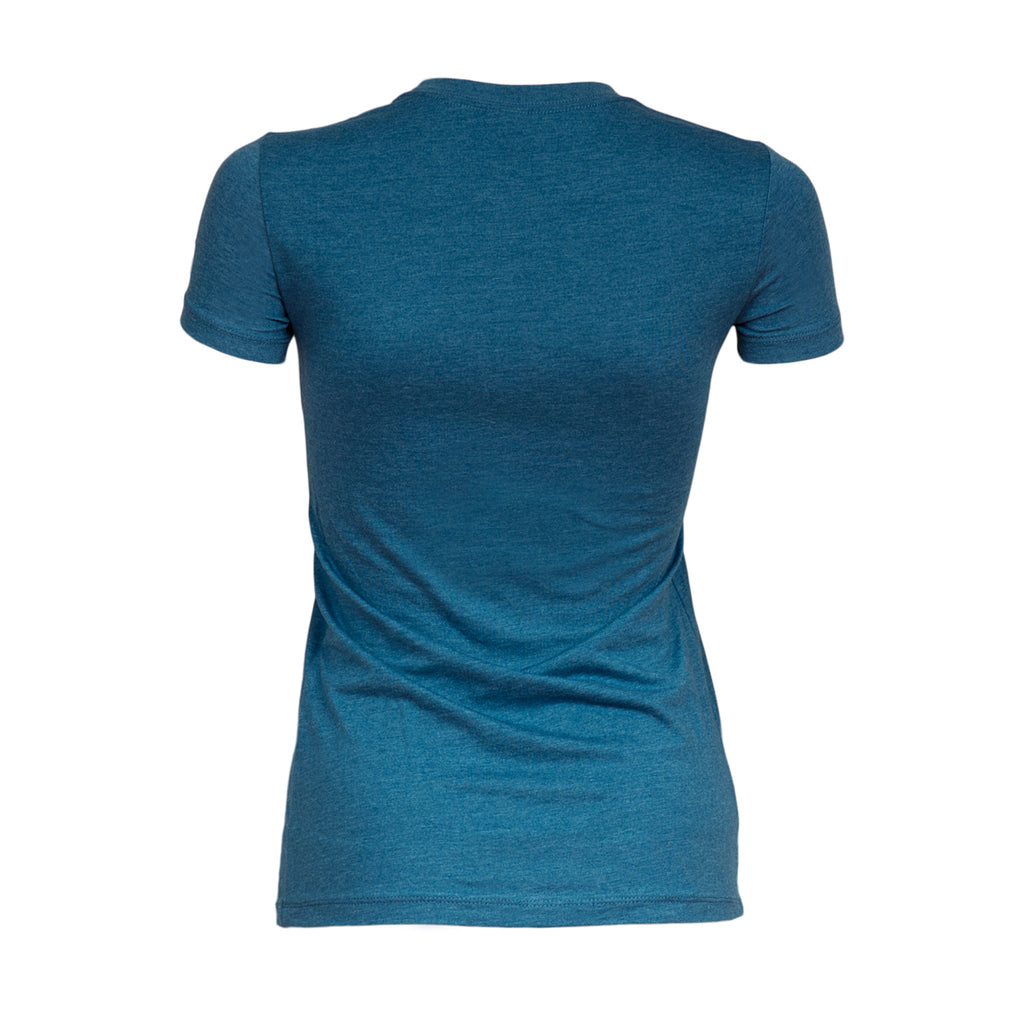 Think Feel Chill - Heather Blue - 100% Cotton