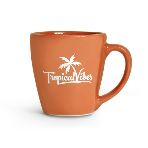 Ceramic 14 oz Mug- Tangerine