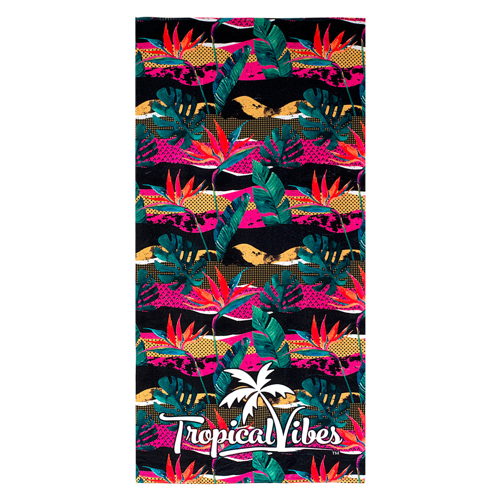 Bird of Paradise Beach Towel