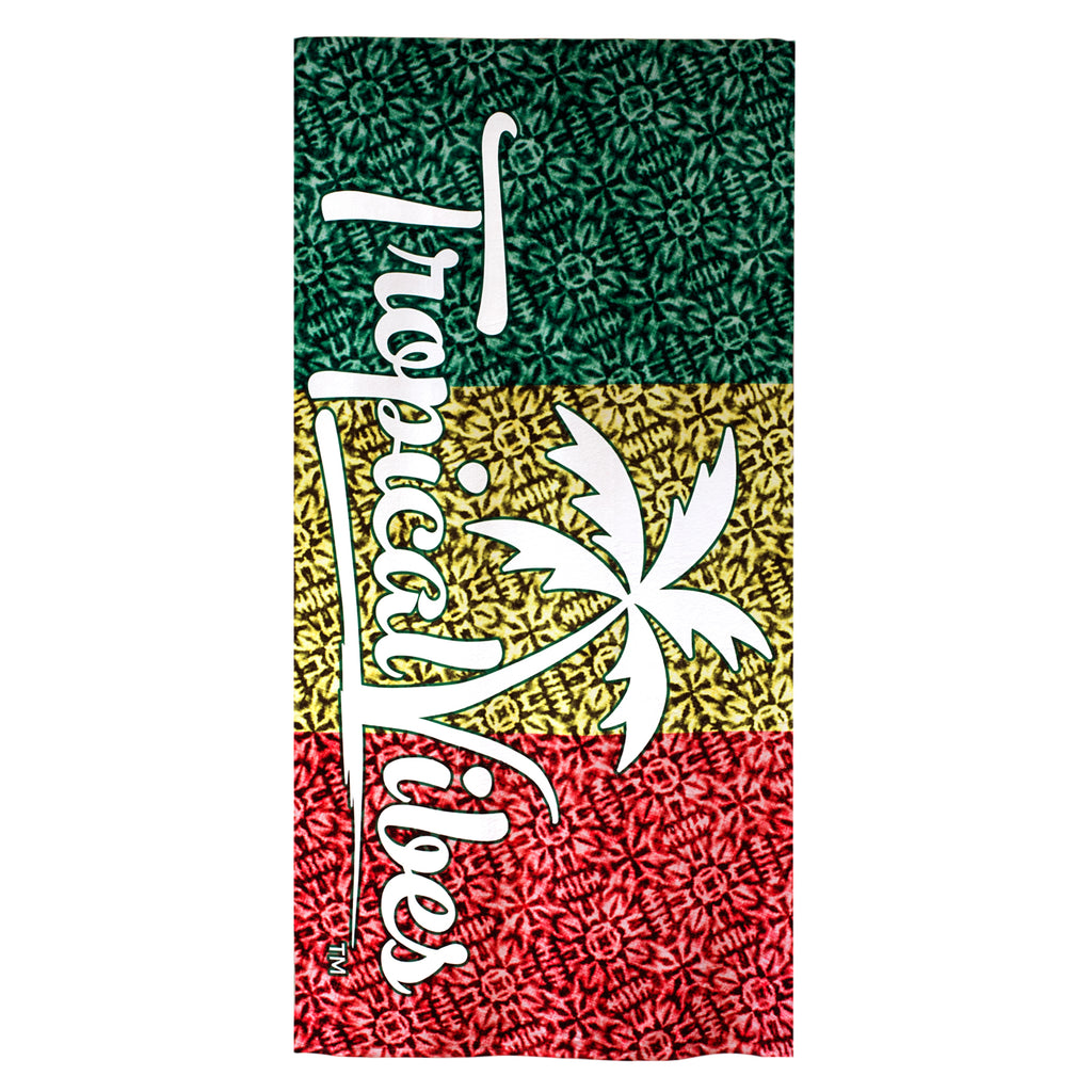 Rasta Beach Towel